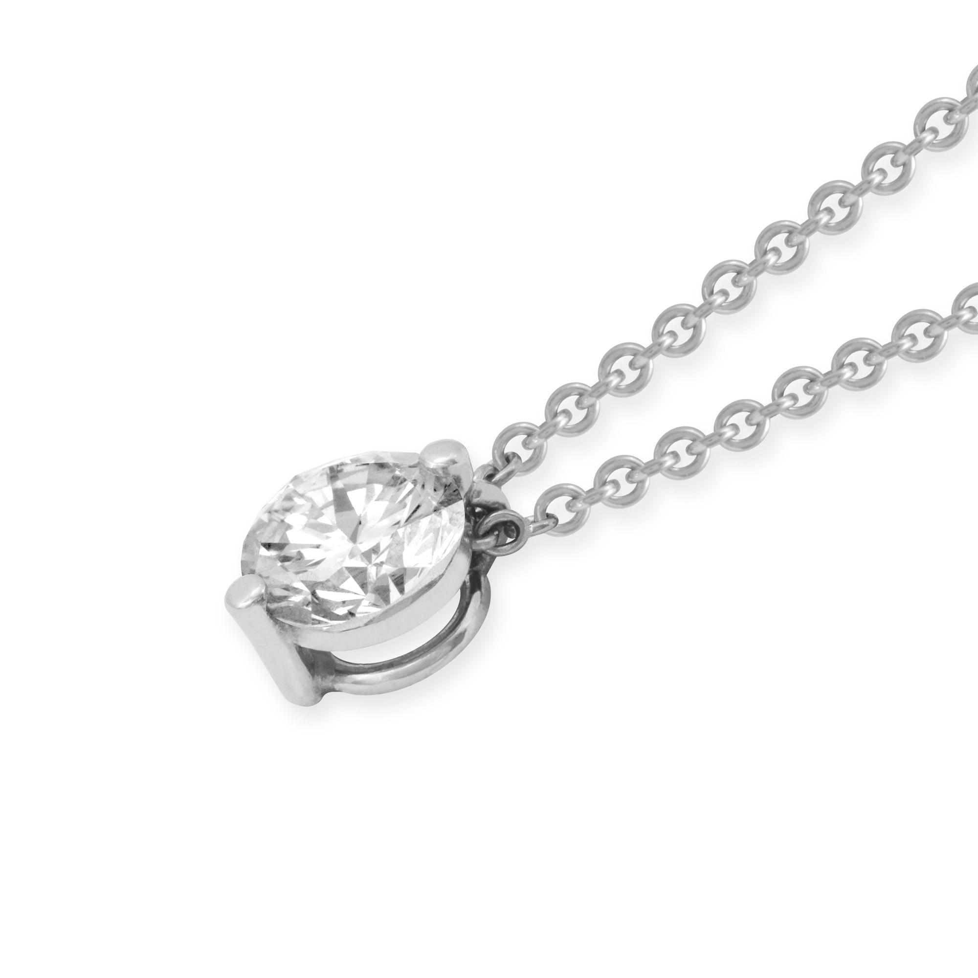 LESER-Collier-Ein-Hauch-von-Nichts-750WG-0,50ct